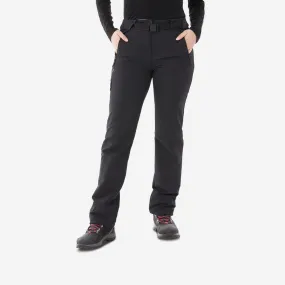 WOMEN'S WARM WATER-REPELLENT SNOW HIKING TROUSERS - SH500 MOUNTAIN